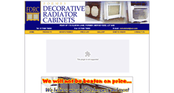 Desktop Screenshot of decorativeradiatorcabinets.co.uk