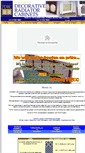 Mobile Screenshot of decorativeradiatorcabinets.co.uk